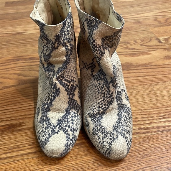 Steve Madden Star Snake Skin Bootie - Picture 3 of 9